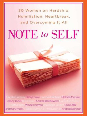 cover image of Note to Self